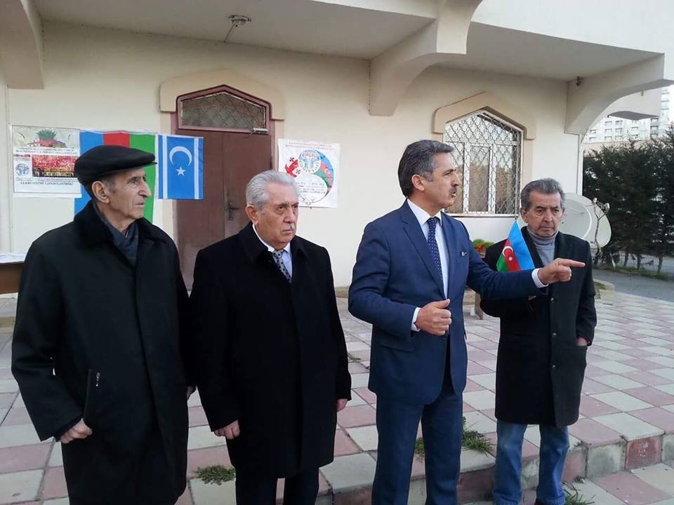 Borçalı Cəmiyyəti Novruz tonqalı ətrafında AFRİN mesajı verdi