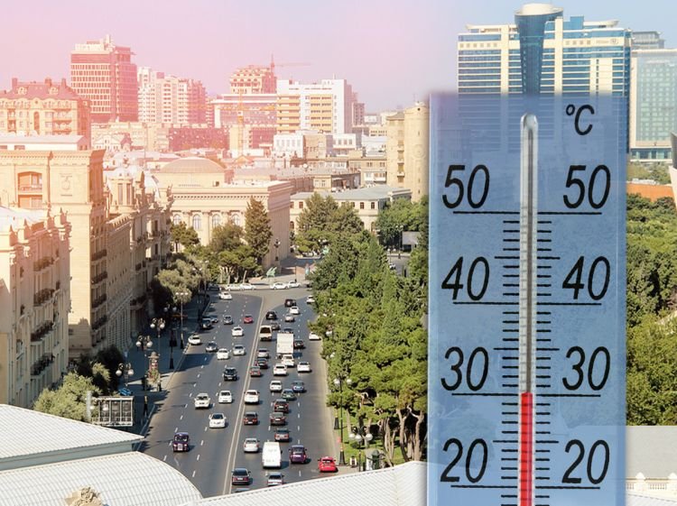 Sabahdan yenidən rekord hava temperaturu gözlənilir – XƏBƏRDARLIQ