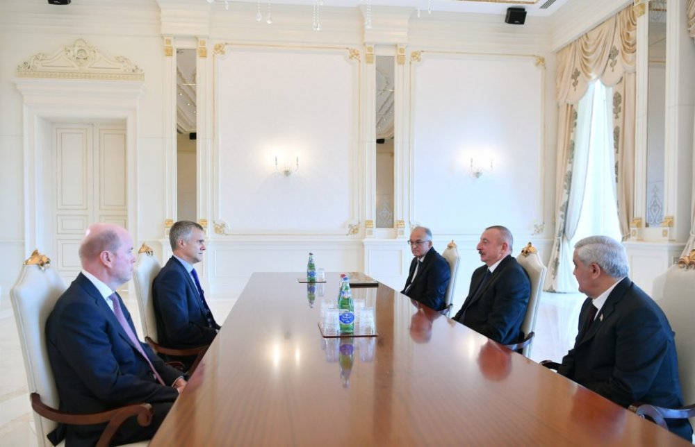 Prezident İlham Əliyev BP-nin Direktorlar Şurasının sədrini qəbul edib –FOTO