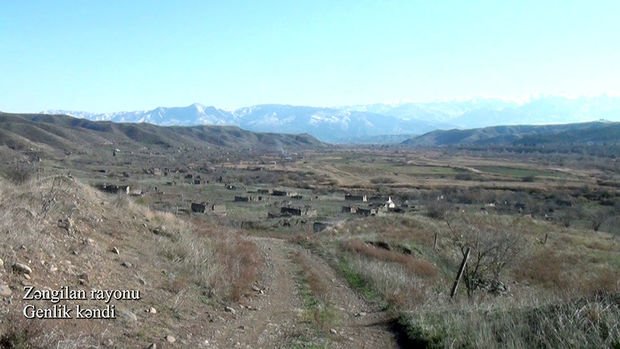 Zəngilan rayonunun Genlik kəndinin görüntüləri - VİDEO