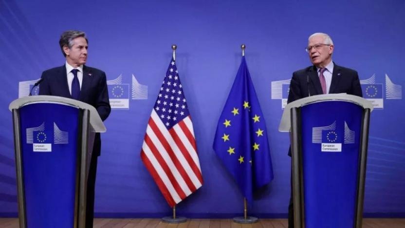 ABŞ və Avropa İttifaqı Rusiyaya qarşı birgə müzakirə aparacaq – Brüsseldə birgə bəyanat verildi