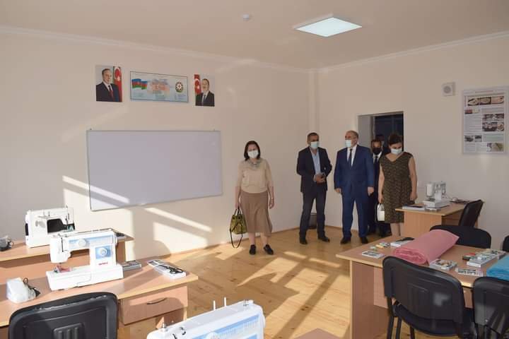 Qobustanda kənd məktəbinin açılışı oldu - FOTOLAR