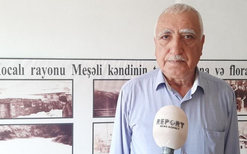 "Vaqif Xaçatryanın da olduğu silahlı dəstə şagirdimi yandırıb" - Meşəli kənd məktəbinin keçmiş direktoru