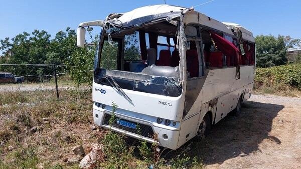 Qusar-Quba yolunda avtobus aşdı: 19 yaralı