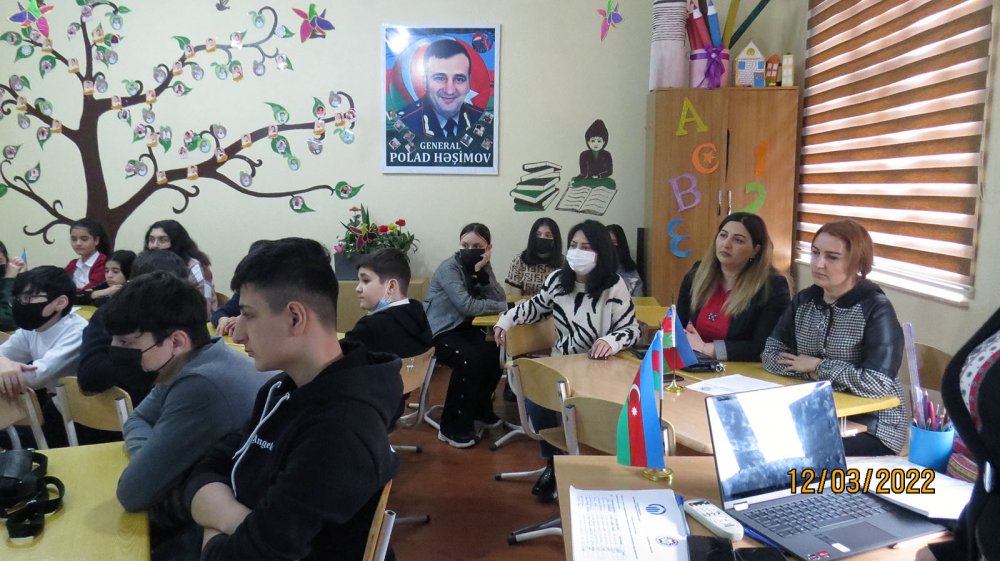 Gənclərdə və yeniyetmələrdə milli şüuru formalaşdırmaq və oxu mədəniyyətini inkişaf etdirmək üçün təlim keçrildi