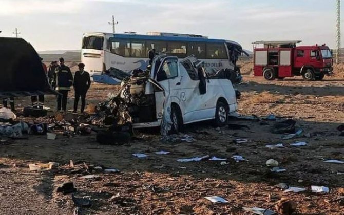 Misirdə avtobus və yük maşını toqquşub: 17 nəfər ölüb