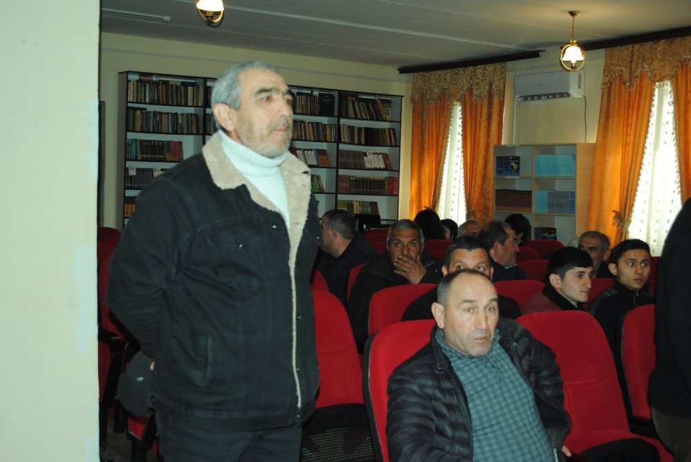 “Milli Dəyərlərin Qorunmasına Ziyalıların Dəstəyi” İctimai Birliyi Bərdədə  tədbir keçirdi