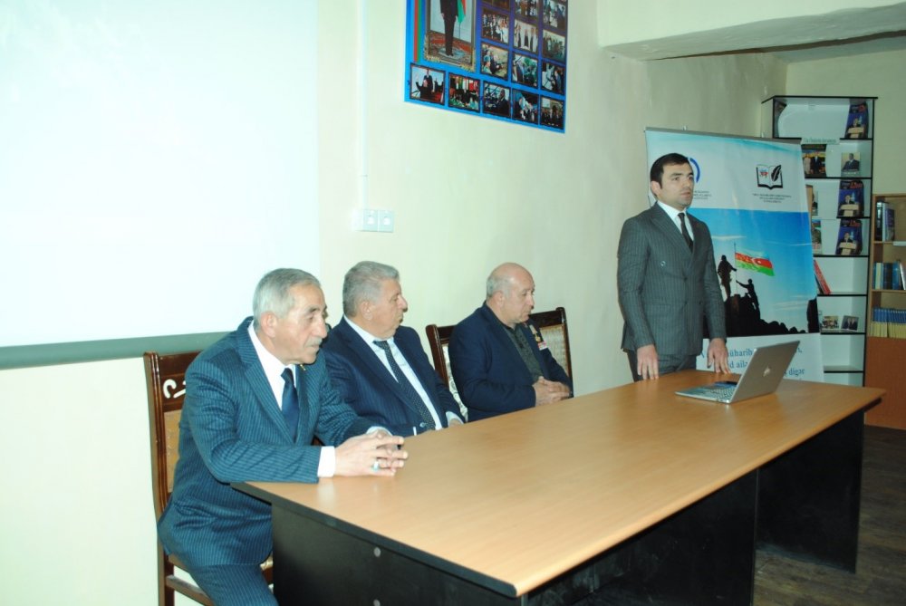 “Milli Dəyərlərin Qorunmasına Ziyalıların Dəstəyi” İctimai Birliyi Bərdədə  tədbir keçirdi