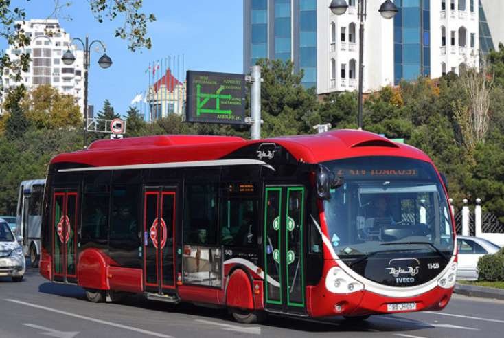 Bakıda bu avtobuslar gecikir - SİYAHI