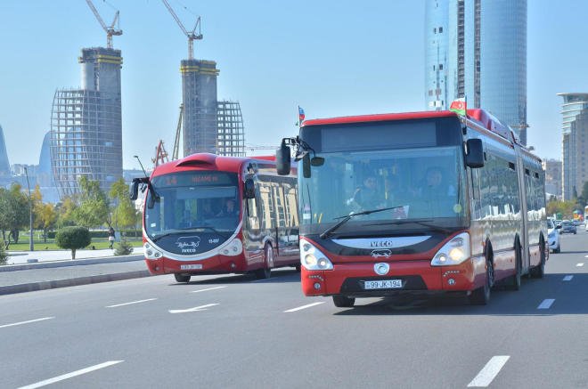 Bakıda bu avtobuslar çimərliklərə də işləyəcək