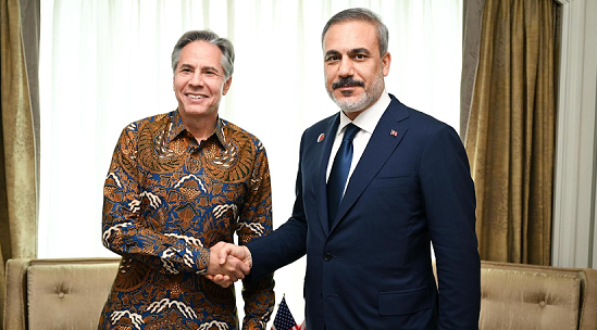 Hakan Fidan Blinkenlə görüşdü