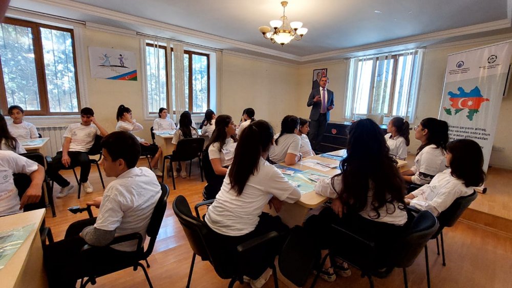 "Ekoloji və Aqrar" İnkişaf ictimai birliyi Yevlax rayonunda ailə institutunun inkişafı ilə bağlı  maarifləndirici  təlimlər keçirib 