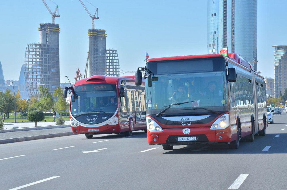 Bakıda 156 avtobus bu səbəbdən gecikir