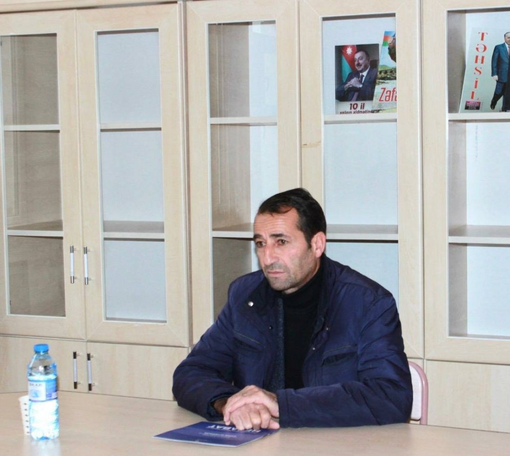 Şahin Seyidzadə Qobustan Rayonunda Vətəndaş Qəbulu keçirib - FOTOLAR