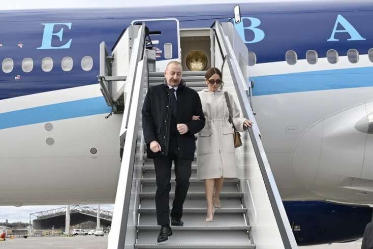 İlham Əliyev Almaniyaya səfərə getdi