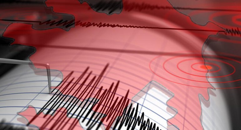 Xəzərdə zəlzələ oldu