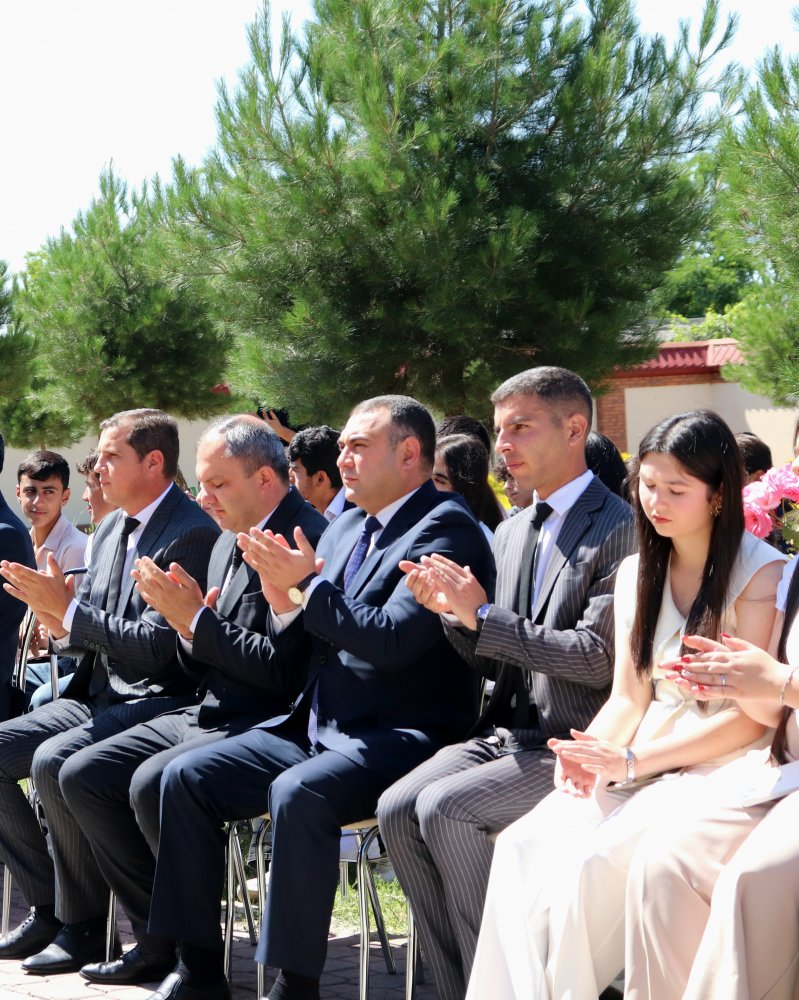 Qobustanda Peşə təhsili müəssisəsində Məzun Günü keçirilib. - FOTOLAR