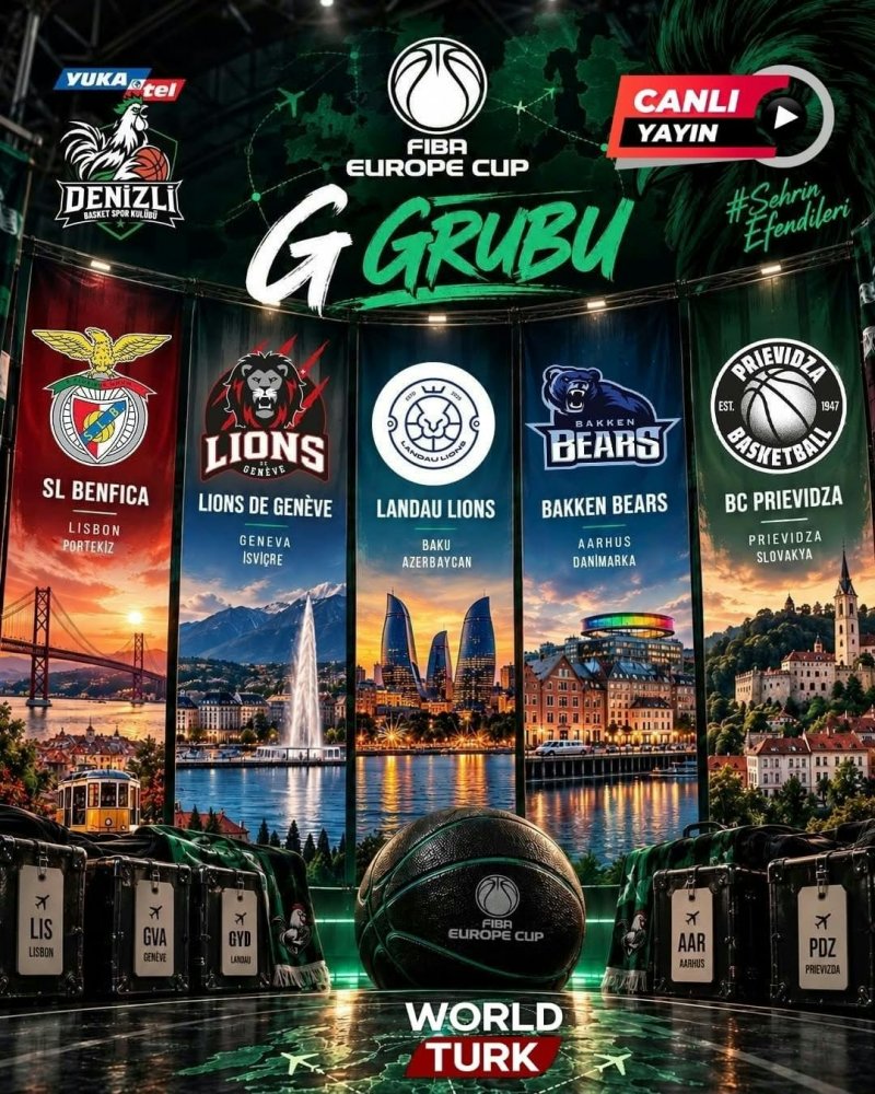 Azərbaycan basketbolu Avropada: LANDAU Lionsun oyunu WORLD TURK-da